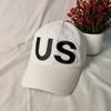 US peaked caps for men and women in summer niche versatile American embroidered thin baseball caps couple casual trendy brand