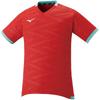 Теннисная одежда Solar Cut Game Shirt Cooling Dynamotion Fit 62JA2031 Красный x Бирюзовый x Белый XS [Mizuno]