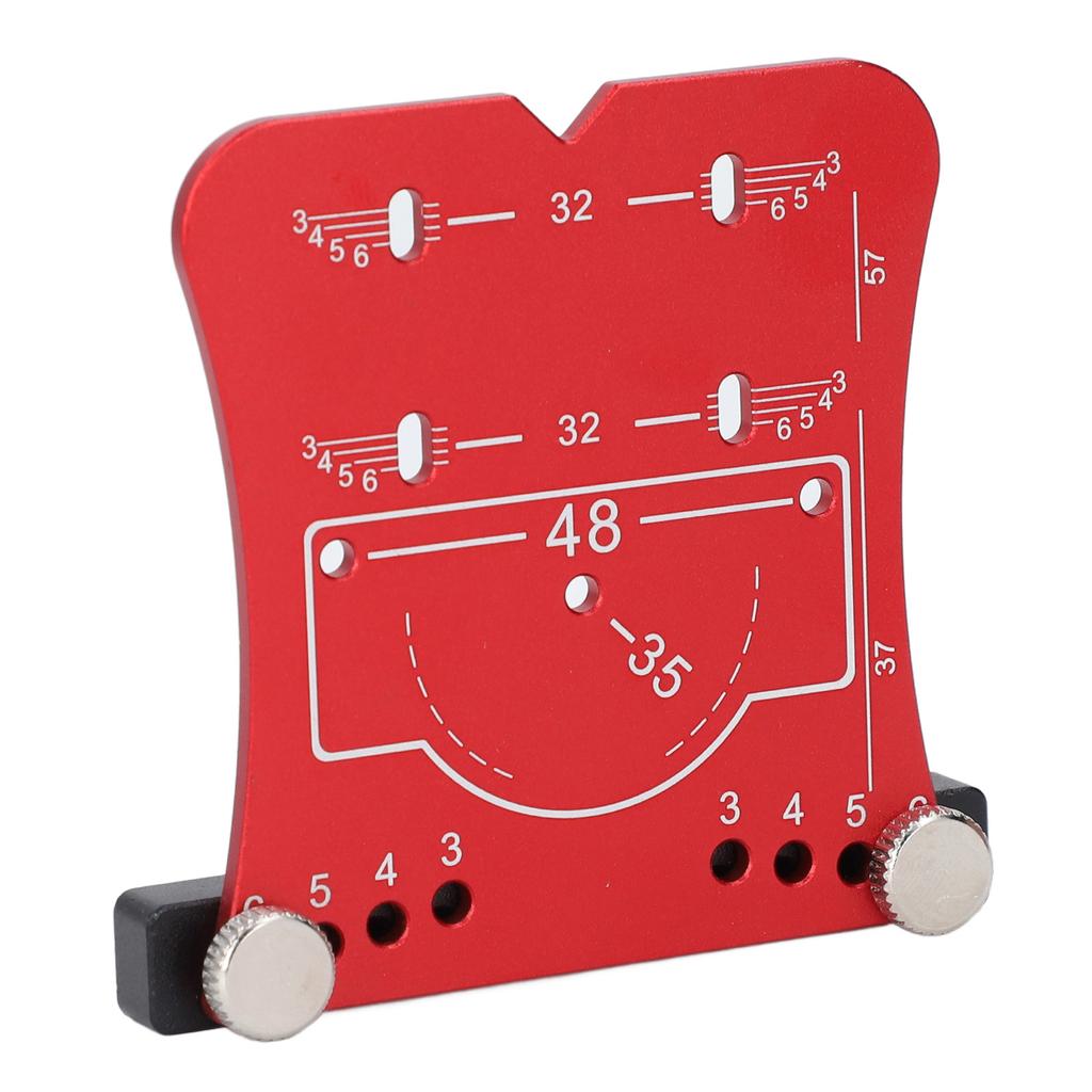 35mm Hinge Hole Opener Aluminum Alloy Quick Positioning Hinge Drilling   Locator and Drill Bit Set