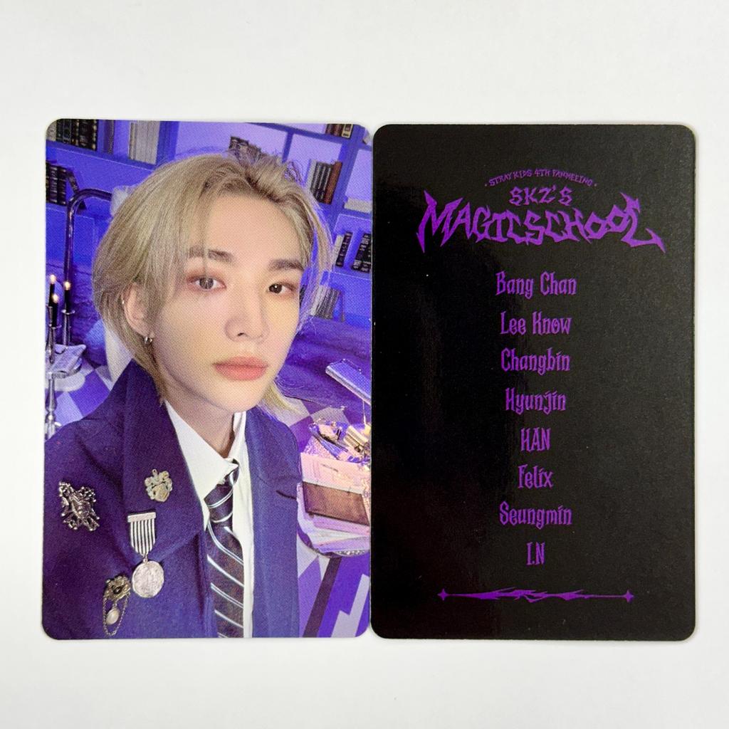 Stray Kids Фотокарточка POB Школы Магии SKZ