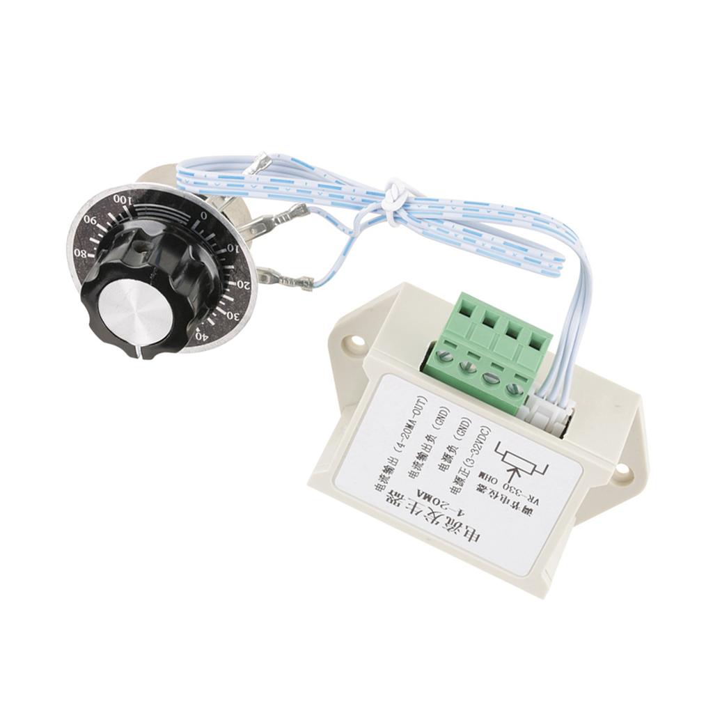 4-20mA Signal Generator   Power Source Module 3.3-30V   Input for PLC Frequency Converter Servo