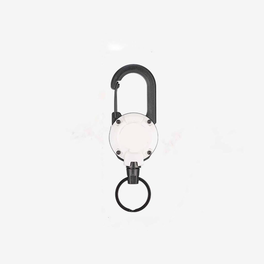 Retractable Buckle for Outdoor Use–Easy Pull Camping, Hiking, and Mountaineering Buckle, Multi-Functional Backpack Buckle with -Loss Steel Wire Rope