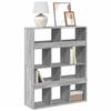 VidaXL Bookcase Sonoma Grey 100x33x125.5 Cm Engineered Wood 3309362