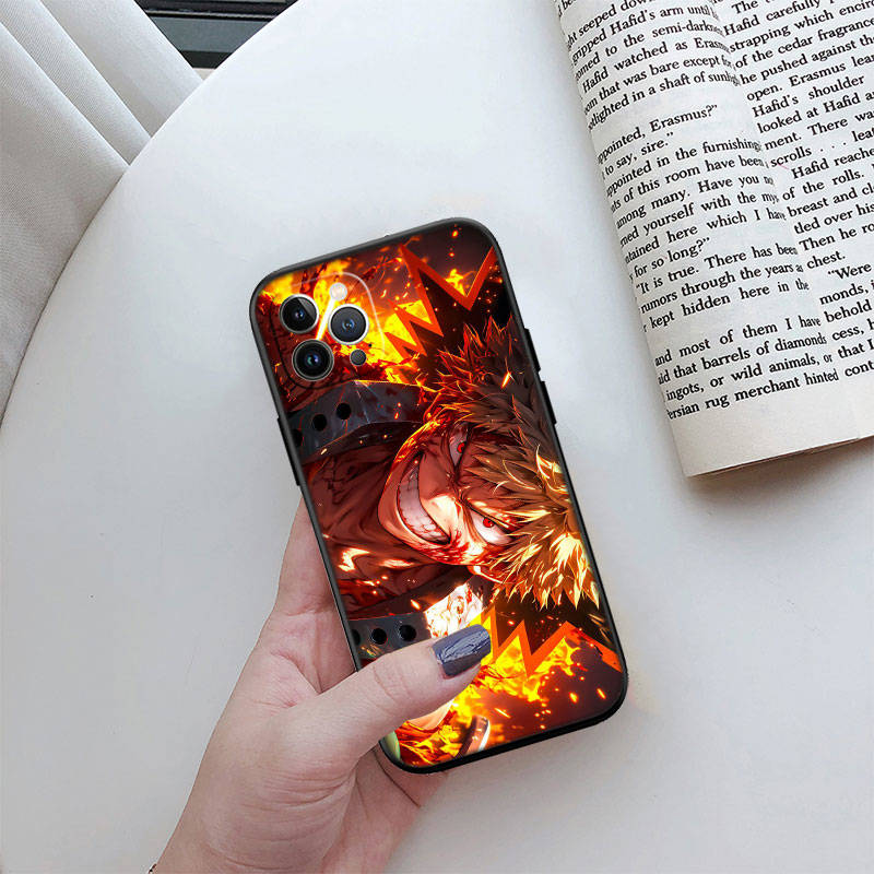 Чехол для телефона ED37 My Hero Academia для iPhone 6 6s 7 8 11 12 13 14 15 XS Pro Max XR X SE Samsung S20 S21 S22 S23 S24 FE Ultra Plus Lite S21S A55