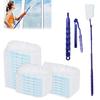1 Set Expandable Duster Starter Kit 180/360 Duster Kit Handle Washable Mini Cleaning