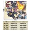 Одеяла Fairy Tail Декоративное флисовое одеяло для улицы Теплое На заказ Сделай сам Качественное покрывало Идея для подарка
