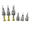 54pcs Prevent Loose Heavy Duty Metal Wall Screws Fastening Wall Screws Set  Professional Use
