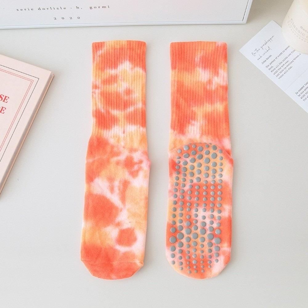 Colorful Yoga Pilates Socks Cotton Floor Socks Fashion Compression Socks Dance Fitness Training