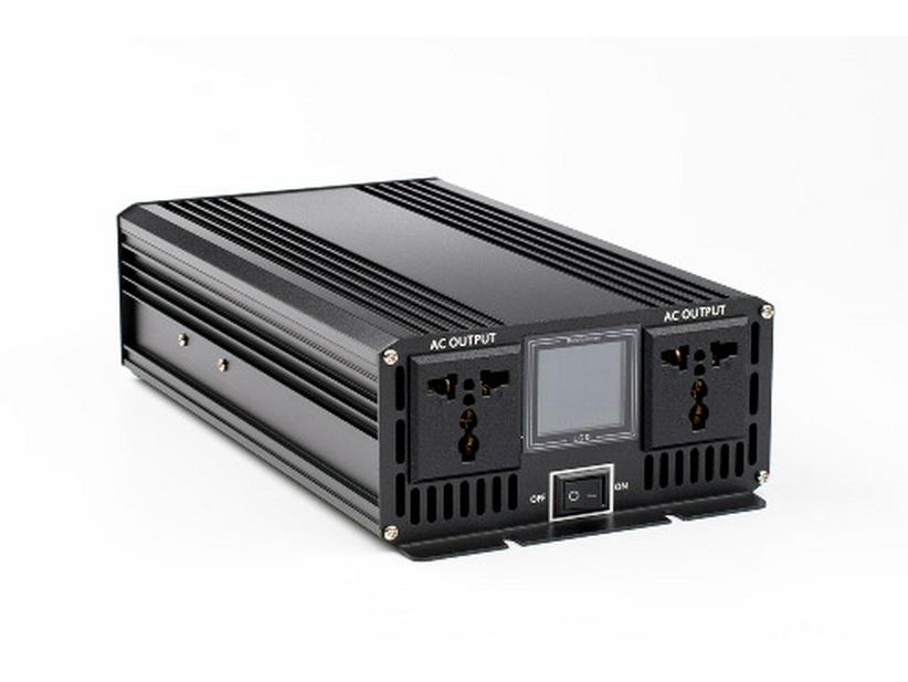 «Инвертор постоянного тока 12 В/24 В с чистым синусоидальным сигналом для хранения энергии для дома, автомобиля и грузовика»