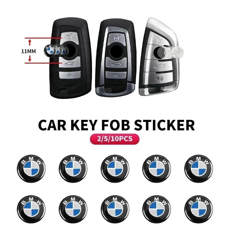 AAAQG1 11mm Car Key Sticker Logo 3D Metal Car Key Sticker Emblem For BMW F34 F10 F20 F48 F39 F30 F25 F26 F15 F16 F22 F32 E90