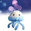 Delightful Plush Jellyfish Keychain Accessory For Childrens Backpacks With Short Plush Design