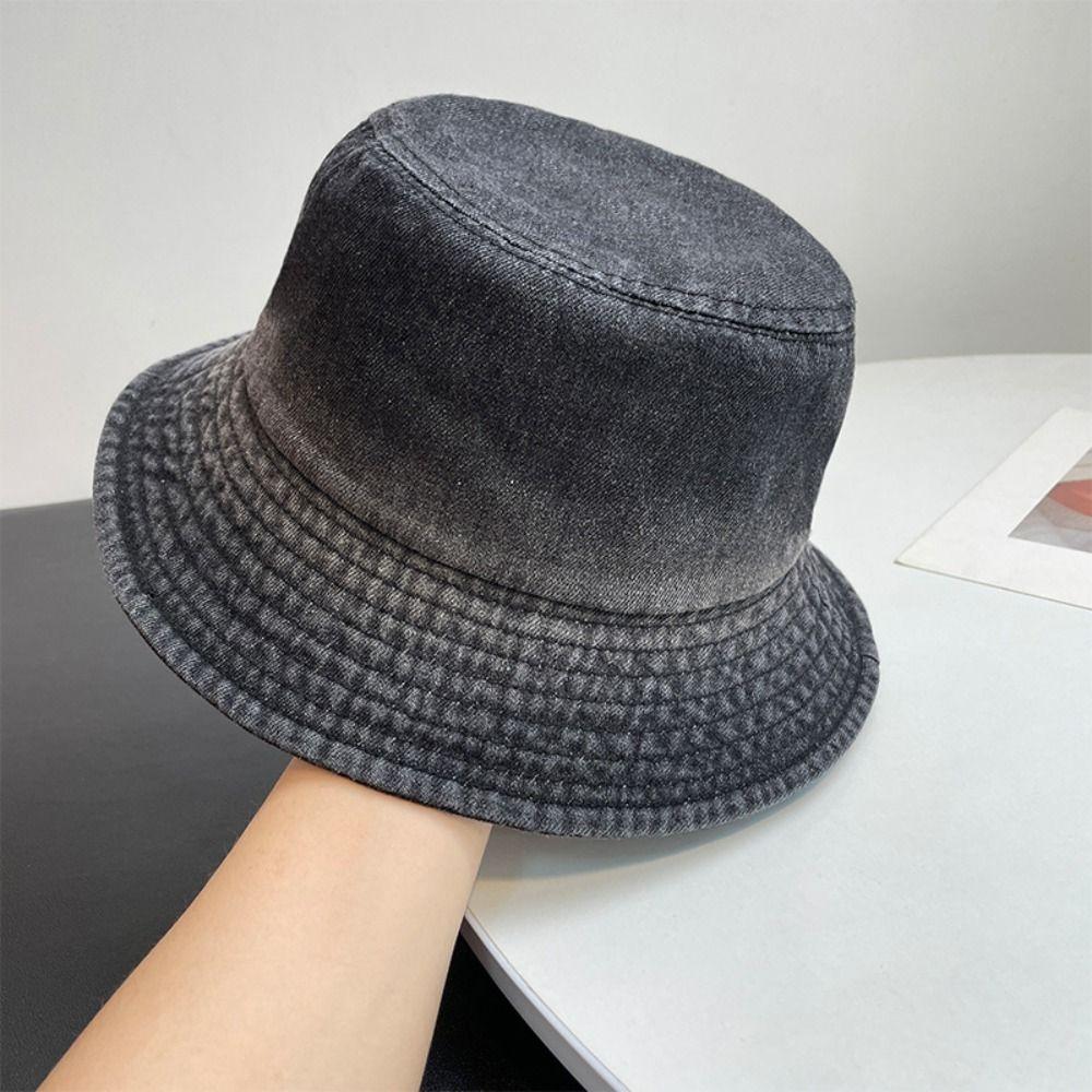Однотонная панама от солнца, летняя тканевая шляпа-капор, высококачественная уличная шляпа рыбака