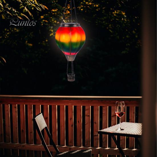 Солнечный фонарь на воздушном шаре с крючком, автоматическое включение/выключение, легко повесить на открытом воздухе, водонепроницаемый воздушный шар на солнечной батарее, декор для лужайки, крыльца