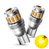 AUXITO 2PCS T10 W5W Red LED Bulb Canbus 194 168 White Car Interior Lights Yellow License Plate Leds Lamp Reading Trunk LIght 12V Dome Lights 6