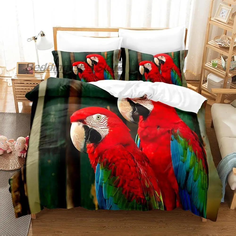 Комплект постельного белья Animal World Single Twin Full Queen King Size Комплект постельного белья Aldult Kid Bedroom Duvetcover Sets Комплект простыней с 3D-принтом