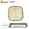 Wuhe Melamine Bamboo Style Round Plate