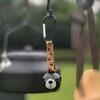 Camping Black Bear Hanging Bell with Carabiner Loud Heavy Duty Outdoor Backpacking Hiking