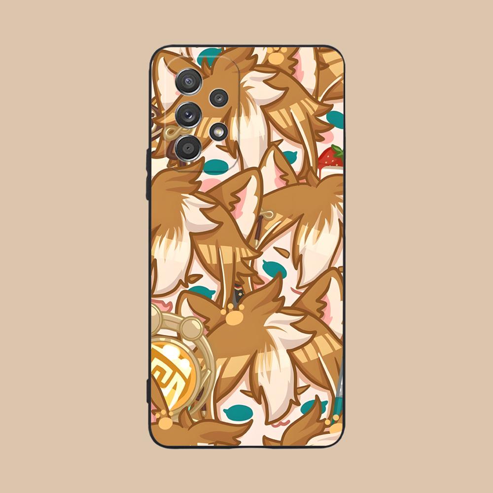 Game GI Gorou Mobile Phone Case for Samsung Galaxy M55 54 42 35 34 33 32 23 22 15 14 13 12 F55 5G Colorful Cover Luxury Pretty