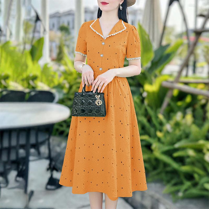 ZANZEA Женское повседневное летнее платье с отложным воротником, пэчворк, крючком, с коротким рукавом