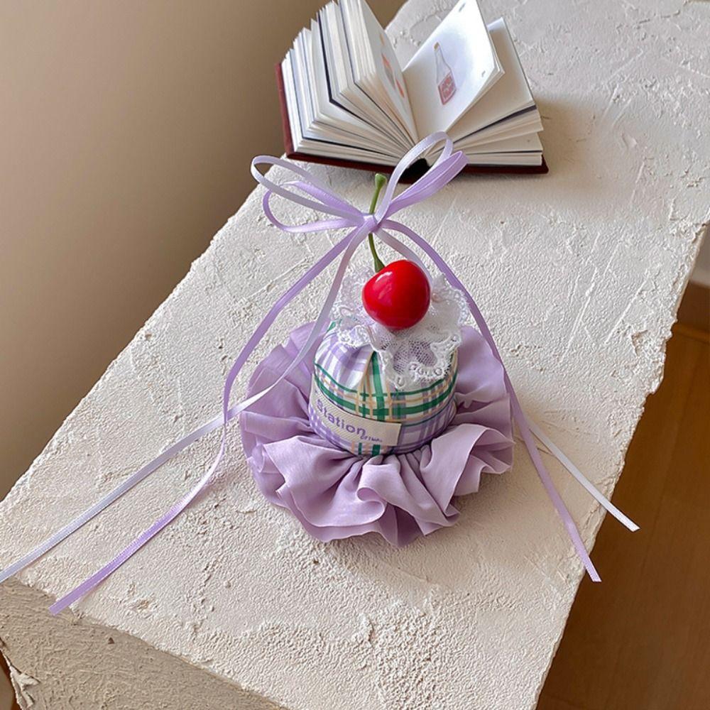 Cake Shape Lace Lolita Headdress Versatile Hair Ornament Gifts Fruit Cake Hair Clip Daily Wear