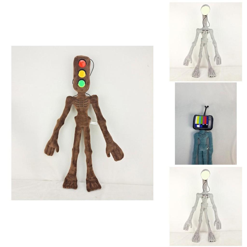 Мягкая 21-дюймовая плюшевая игрушка Аниме Scp Голова Сирены, гнущаяся кукла для фанатов ужасов