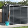 VidaXL Garden Shed, Tool Shed with Handles, Tool Shed with Sloping Roof, Patio Storage Shed, 3188257