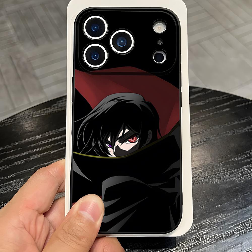 Аниме Логотип Code Geass Чехол для Телефона Для IPhone 17 Pro Max 16 15 14 Pro Max 13 11 X Xs Xr 8 7Plus Силиконовый Чехол