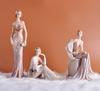 Европейские смоляные статуэтки Аксессуары Девушка Красота Персонаж Дом Гостиная Стол Фигурки Ремесла Украшение Свадебные Подарки на День Рождения