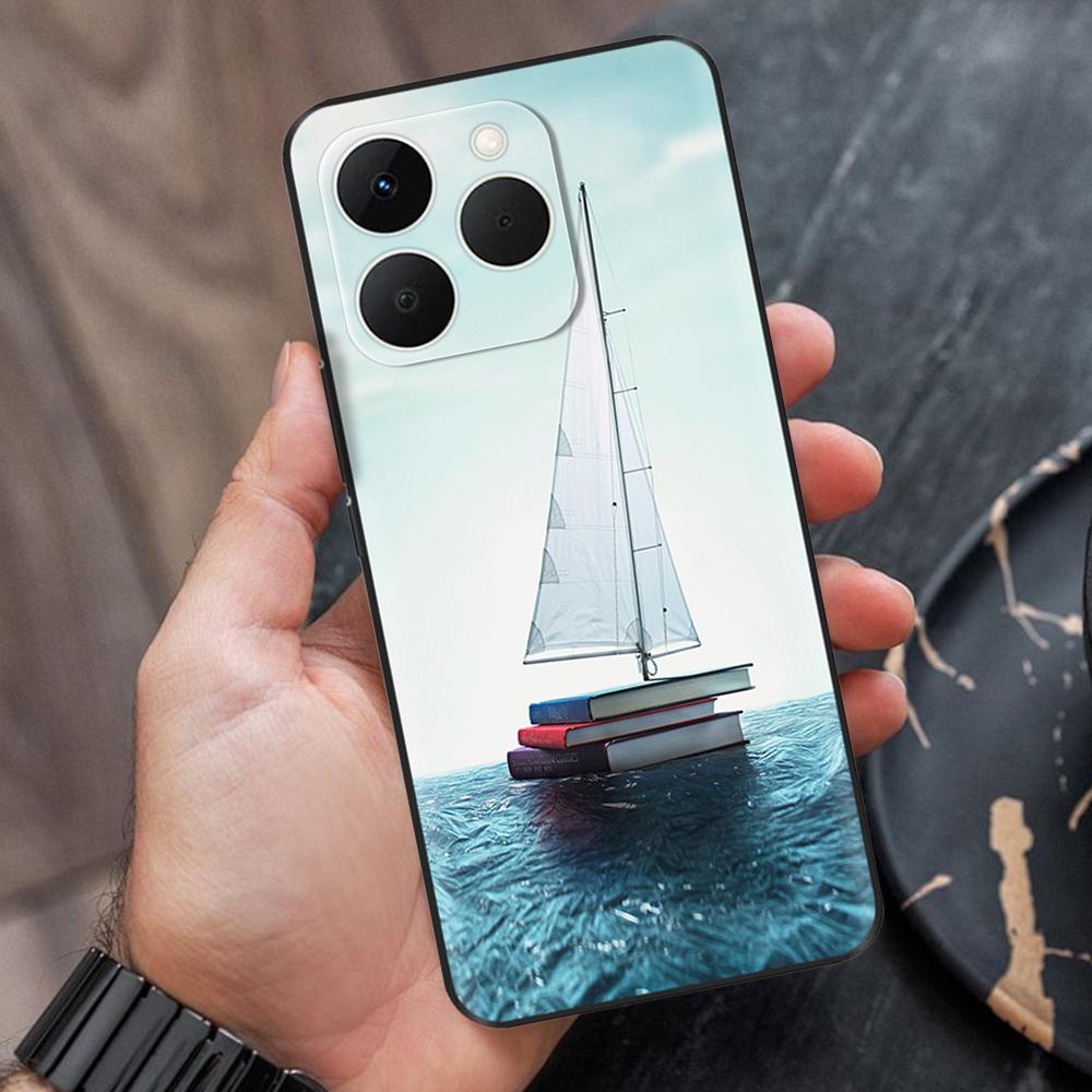 Black Silicone Case For Realme 15T Shockproof Back Cover Soft Black Silicone Bumper For Realme 15 Pro 15T Cases Coque Funda Etui