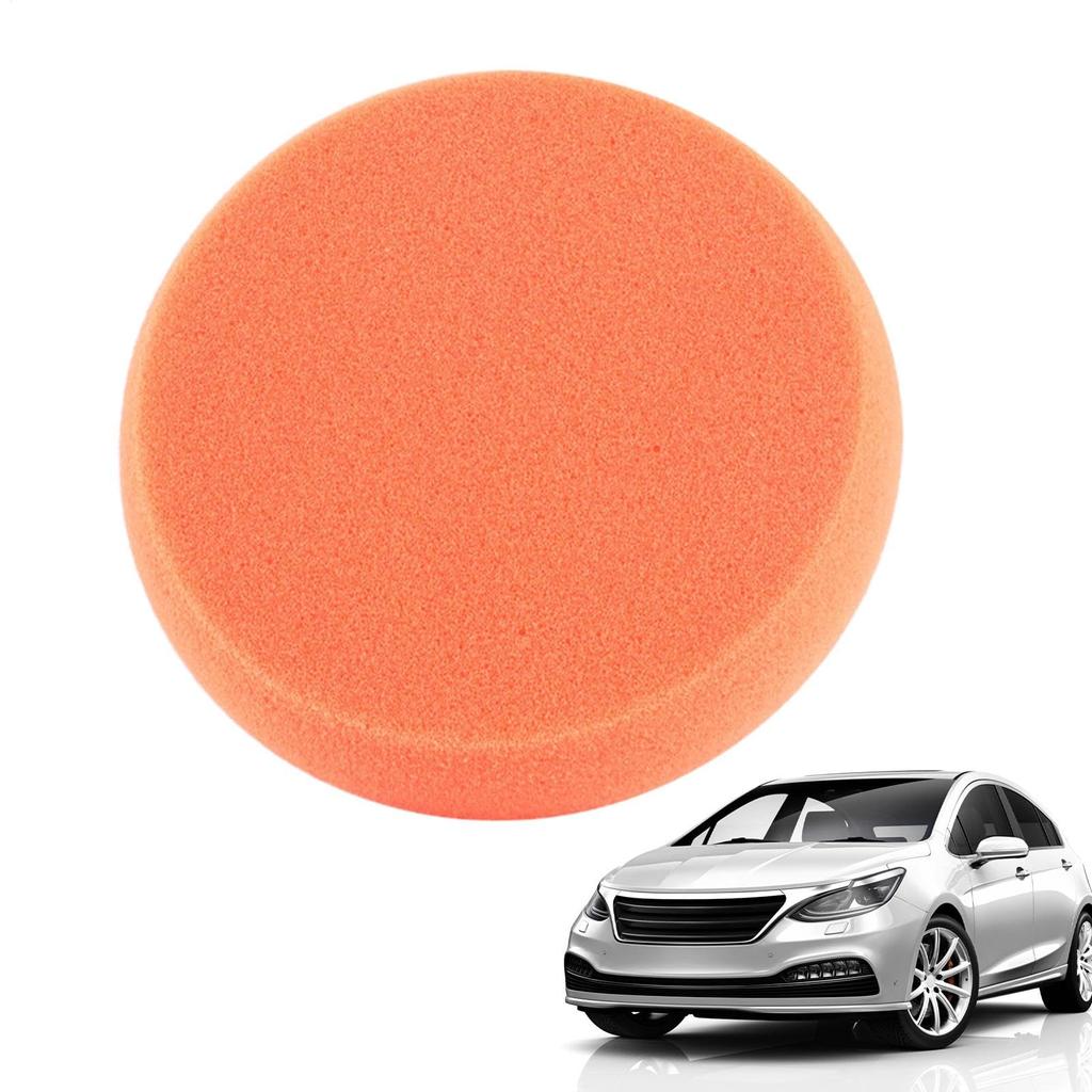 Car Sponge - Applicator with Handle, High Density Sponge Polishing Sponge, Car