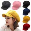 Женская шерстяная кепка пекаря с козырьком, кепка газетчика, ретро берет