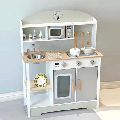 Японский деревянный кухонный набор для детей - Ролевая игра, симуляция приготовления еды и подготовка к meals