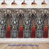 Middle Ages Armored Knight Theme Children's Birthday Party Decoration Supplies Tableware Backdrop Plate Banner Baby Shower Gifts