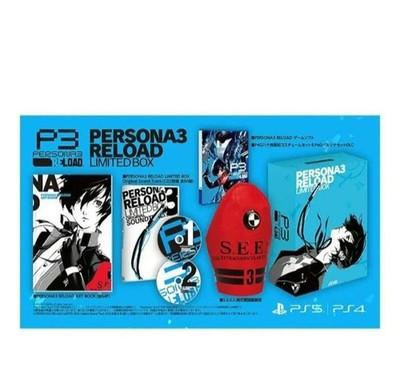 Persona 3 Reload Limited Box PS5 Запечатанная на заводе Японское Коллекционное Издание Редкое