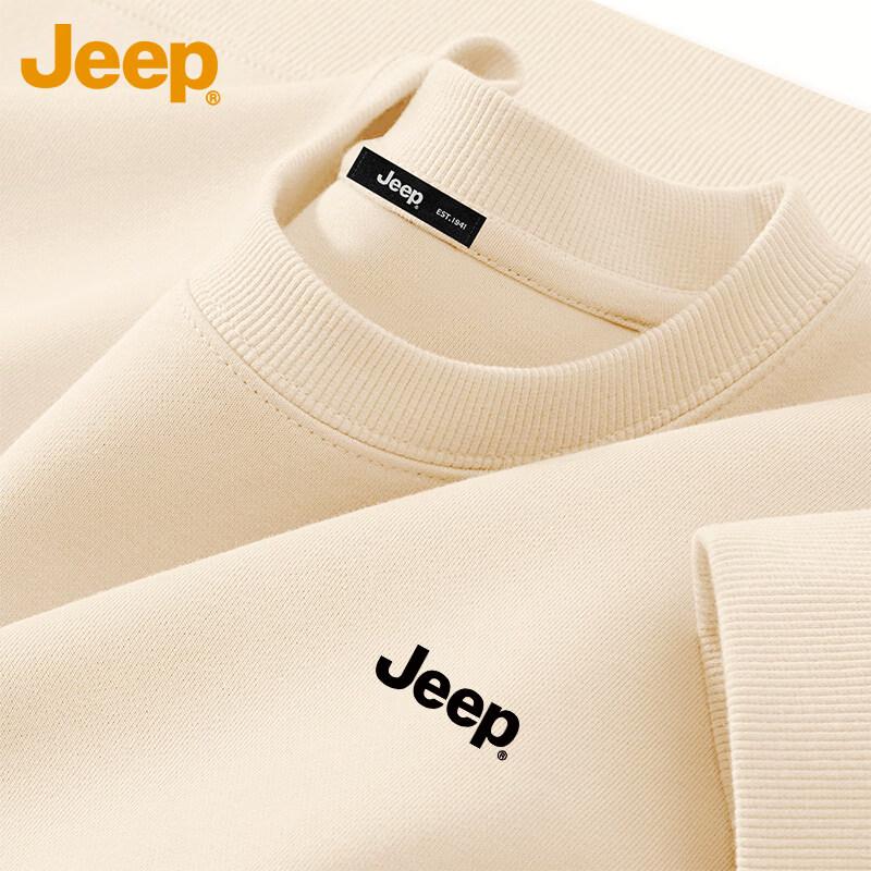Jeep Американская толстовка с круглым вырезом