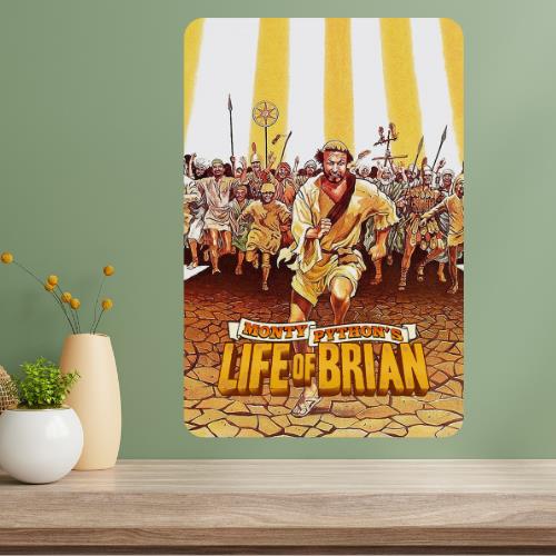 Monty Pythonaposs Life of Brian Classic Movie Metal Poster Sign