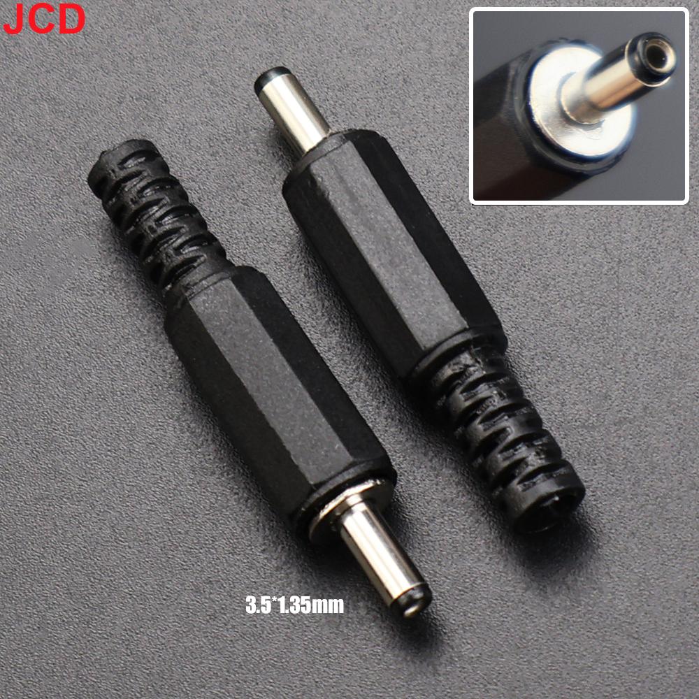 JCD 5/10 шт. Штекер питания DC 2.5x0.7мм 3.5x1.35мм 5.5x2.1мм 5.5x2.5мм Разъем DC Папа Адаптер Зарядка Пайка Штекер Jack