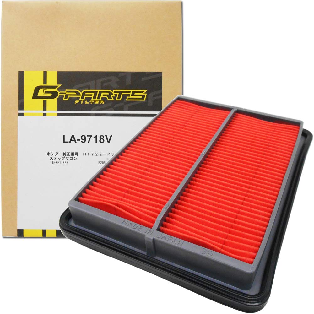 G-PARTS Air Filter Air for Honda Step Wagon (E-RF1, GF-RF1, E-RF2, GF-RF2), AH18, Genuine Filter Manufacturer, Original Brand