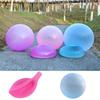 Giant Bubble Balls, TPE Inflatable Water Balloons, Blue Jelly Bubble Balls for Water Parks & Playgrounds, Uncharged Water Toys