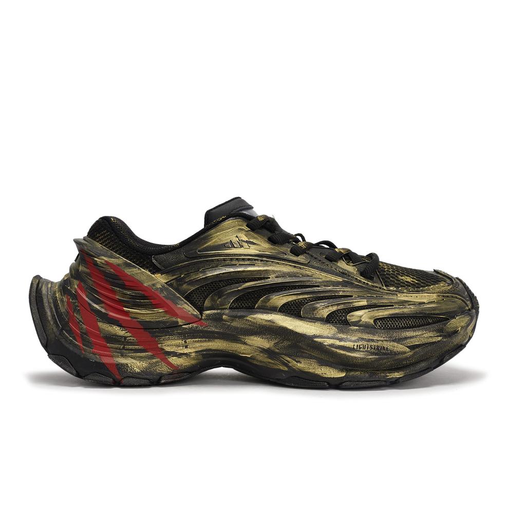 Adidas XLG MTW Slip Resistant Abrasion Resistant Low top Running Shoes Unisex Black Gold Silver JR5383(Team80-S-BOX)