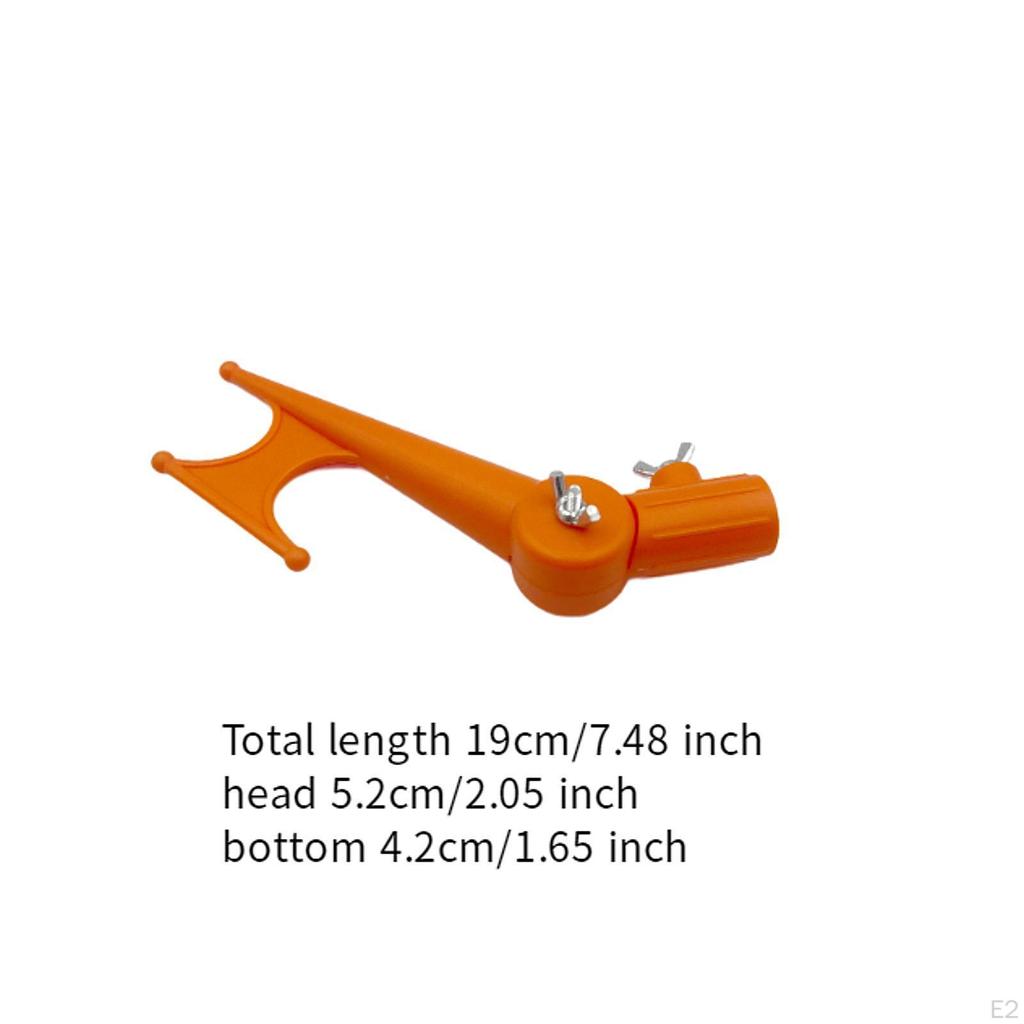 Удобный крючок многоцелевой утилитарный практичный полипропиленовый регулируемый рычаг детали для веревок светильники