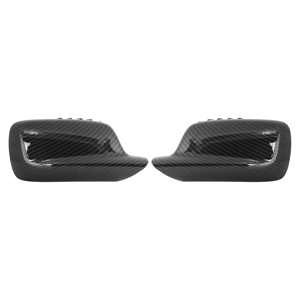 Накладка на боковое зеркало с эффектом карбона для BMW 3' E46 2D 1999-2006 7' E65 2001-2008