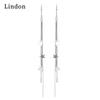 Lindon Copper Alloy Zircon Earrings Drop Earrings For Women Wedding Party Gifts