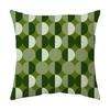 New Matcha Color Simple Cushion Pillow Geometric Backrest Super Soft Sofa Cushion Cover