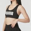 Puma Удобное дышащее спортивное нижнее белье с буквенным принтом для тренировок, женское нижнее белье, черное 526429-01