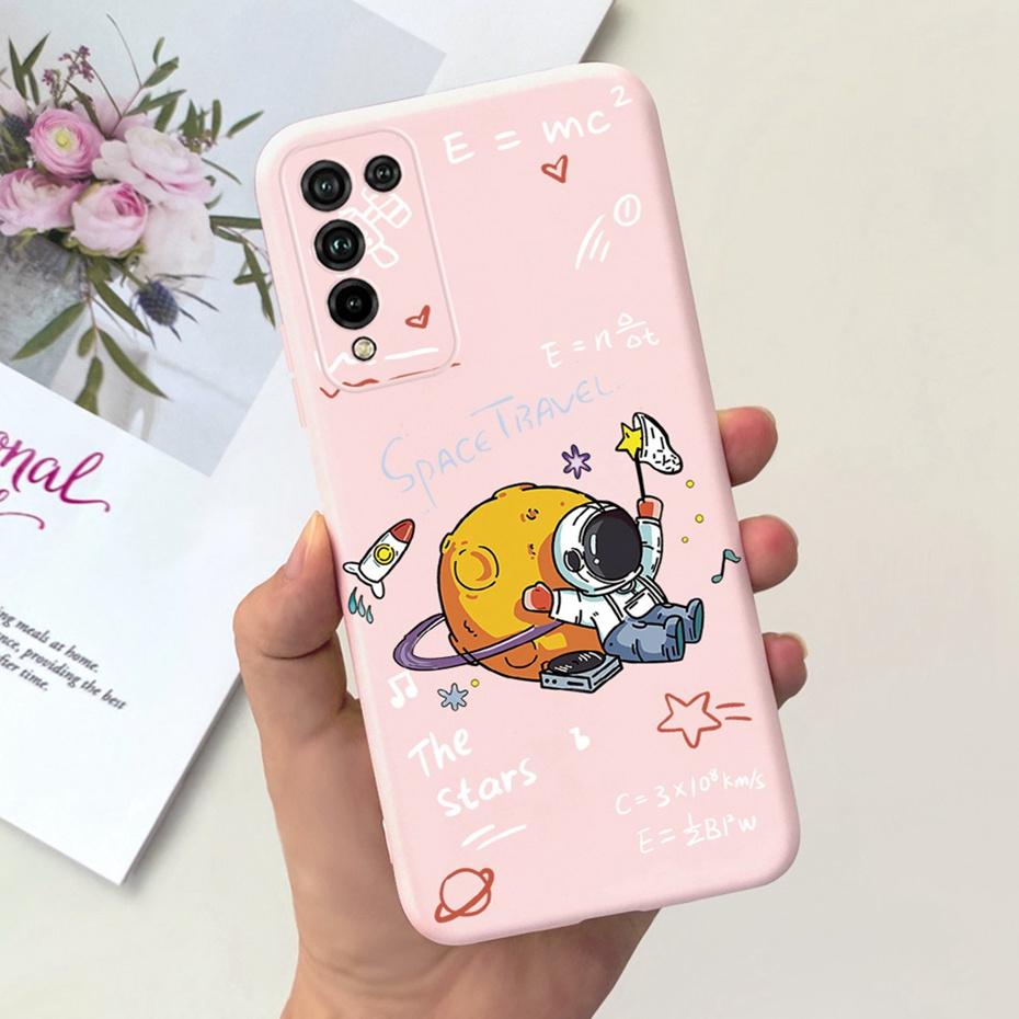 Чехол для Honor 10X Lite Милый Мультяшный Конфетный Цвет Мягкий Силиконовый Чехлы для Телефона Для Honor 10X Lite DNN-LX9