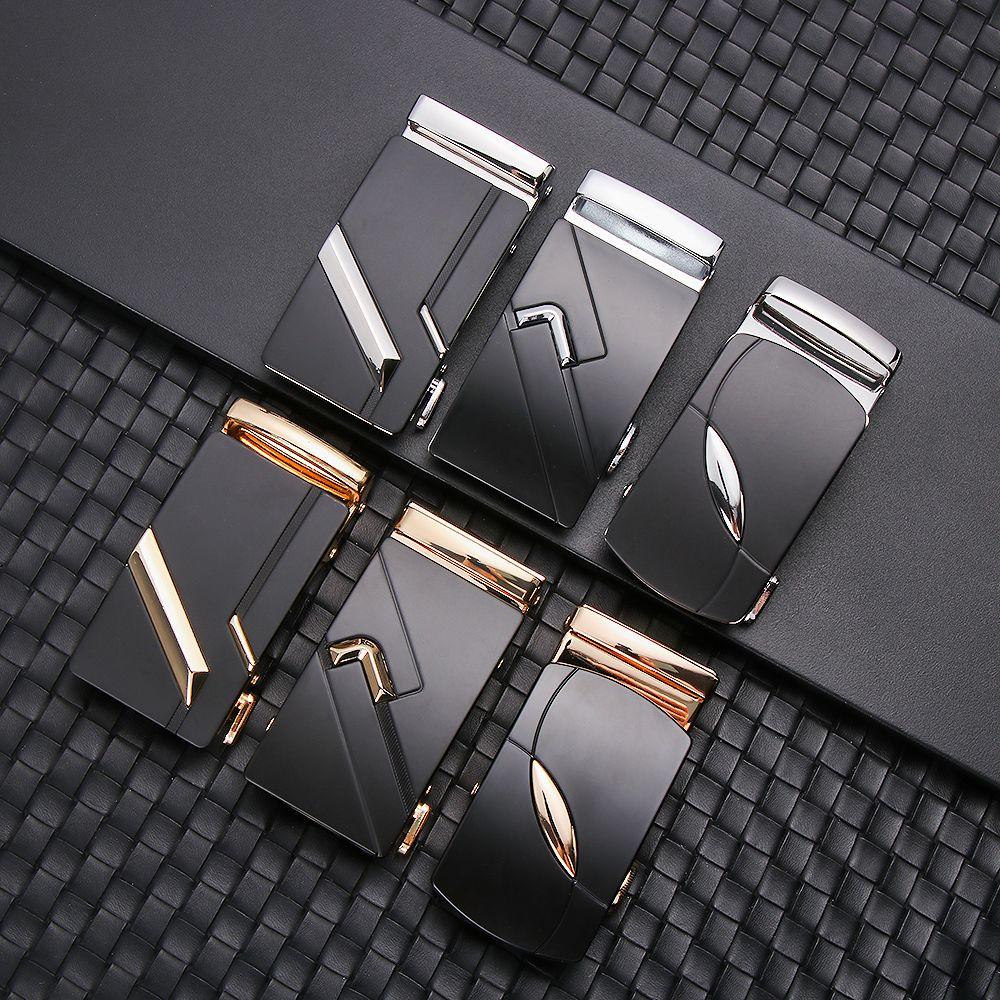 Buckle Slide Belt Strap Buckle Business Accessories Men's Belt Head Leisure Belt Head Belt Buckle