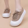 Women's New Flyknit Breathable Casual Women's Shoes Soft Bottom Fashionable Versatile Summer Female Half Drag Wear Mesh Summer Shoes