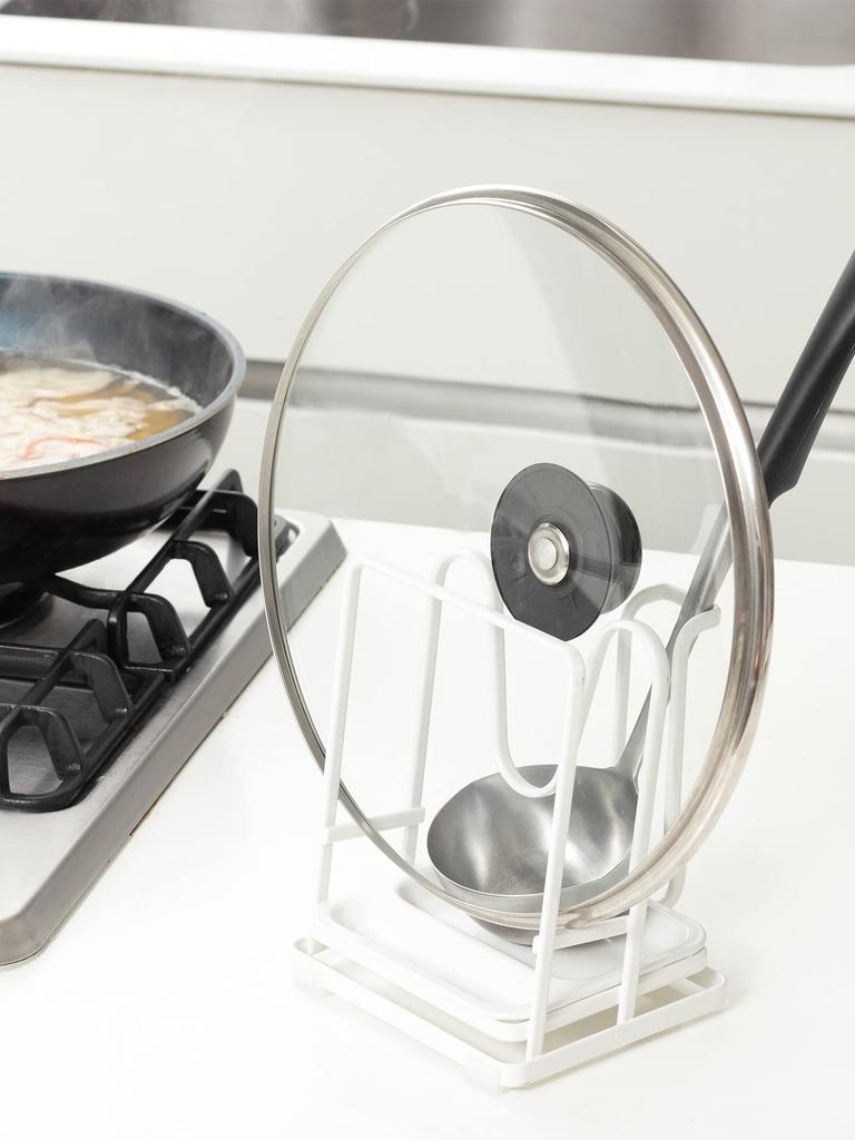 Wahei Freiz Pot Lid Ladle Stand Storage Place Float RG-0452
