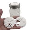 Air Tight Seasoning Jar Lids Plastic Spice Dispenser Tops Convenient Mason Jar Lids  Kitchen
